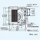 パナソニック 天井埋込形換気扇 排気・強-弱 低騒音・大風量形 鋼板製本体 ルーバーセットタイプ 埋込寸法:320mm角、適用パイプ径:φ150mm FY-32SK7 画像3