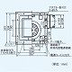 パナソニック 天井埋込形換気扇 排気・強-弱 低騒音・大風量形 鋼板製本体 ルーバーセットタイプ フラットパネル形 埋込寸法:320mm角 適用パイプ径:φ150mm FY-32FPK7 画像3