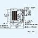 パナソニック 天井埋込形換気扇 排気・強-弱 低騒音・特大風量形 鋼板製本体 ルーバーセットタイプ 埋込寸法:320mm角、適用パイプ径:φ150mm FY-32SG7 画像3