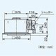 パナソニック 天井埋込形換気扇 排気 低騒音形 鋼板製本体 ルーバーセットタイプ フラットパネル形 埋込寸法:385mm角 適用パイプ径:φ150mm FY-38FP7 画像2