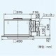 パナソニック 天井埋込形換気扇 排気・強-弱 低騒音・特大風量形 鋼板製本体 ルーバーセットタイプ フラットパネル形 埋込寸法:385mm角 適用パイプ径:φ150mm FY-38FPG7 画像2