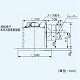 パナソニック 天井埋込形換気扇 排気・強-弱 低騒音形 鋼板製本体 ルーバー別売タイプ 埋込寸法:177mm角 適用パイプ径:φ100mm FY-17B7V 画像2