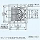 パナソニック 天井埋込形換気扇 排気・強-弱 低騒音形 鋼板製本体 ルーバー別売タイプ 埋込寸法:177mm角 適用パイプ径:φ100mm FY-17B7V 画像3