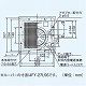 パナソニック 天井埋込形換気扇 排気 低騒音・大風量形 鋼板製本体 ルーバー別売タイプ 埋込寸法:270mm角 適用パイプ径:φ150mm FY-27BK7 画像3