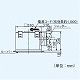 パナソニック 天井埋込形換気扇 排気・強-弱 BL認定品 鋼板製本体・左排気 BL規格:台所用 型 埋込寸法:320mm角 適用パイプ径:φ150mm FY-32BK7HBL2 画像2