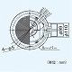 パナソニック 天井埋込形換気扇 [丸形天井埋込換気扇:まる天] 排気 低騒音形 樹脂製本体 ルーバーセットタイプ 丸形・丸穴タイプ 埋込寸法:φ250mm 適用パイプ径:φ100mm FY-25MC1 画像4