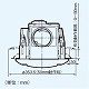パナソニック 天井埋込形換気扇 [丸形天井埋込換気扇:まる天] 排気 低騒音・大風量形 樹脂製本体 ルーバー別売タイプ 埋込寸法:φ250mm 適用パイプ径:φ100mm FY-25MBK1 画像3