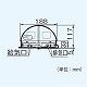 パナソニック 気調・熱交換形換気扇 専用部材 パイプフード 層管用 丸形・ステンレス製・防火ダンパー付 色=シルバー FY-MWXA04 画像3