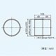 パナソニック 気調システム システム換気部材 パイプ継手 樹脂製 φ100用 FY-PIT04 画像2