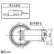 DAIKO ベースダウンライト 軒下用 拡散パネルタイプ 電源別売 配光角60° 埋込穴φ100 防雨・防湿形 白熱灯100W相当 白色 白 LZW-91500NW 画像2