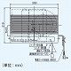 パナソニック 気調・熱交換形換気扇 壁掛形・1パイプ式 排湿形 手動式シャッター 色=ホワイト 寒冷地仕様 FY-12ZJ1-W 画像2