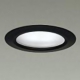 DAIKO ベースダウンライト 棚下用 電源別置型 COBタイプ 埋込穴φ65 配光角60° 白熱灯40W相当 白色 4000K 黒 LZD-92484NB 画像1