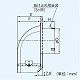 パナソニック 深形パイプフード ステンレス製 ガラリ付 φ75用 シルバーメタリック粉体塗装 FY-MFX033 画像3