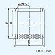 パナソニック パイプフード アルミ製 防鳥網付 φ100用 FY-HDA04 画像2