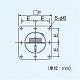 パナソニック 防火ダンパー 点検口付 温度ヒューズ120℃ φ100用 FY-DBB06 画像2