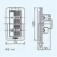 パナソニック 換気扇スイッチ 単相100V 0.5A  10W用 ON-OFF、強-弱 樹脂プレート、カバー付 FY-SV12WC 画像2