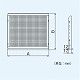 パナソニック 一般・台所・事務所・居室用換気扇 専用部材 着脱網 防虫網 25cm用 ステンレス製 FY-NTX25 画像2