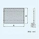 パナソニック 一般・台所・事務所・居室用換気扇 専用部材 着脱網 防鳥網 25cm用 アルミ製 FY-NSA25 画像2
