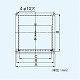 パナソニック 一般・台所・事務所・居室用換気扇 専用部材 屋外フード 30cm用 ステンレス製 防火ダンパー付 FY-HDXB30 画像2