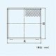 パナソニック 一般・台所・事務所・居室用換気扇 専用部材 着脱網 防鳥網 25cm用 ステンレス製 FY-NDX25 画像2