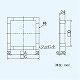 パナソニック 一般・台所・事務所・居室用換気扇 専用部材 絶縁枠 25cm用 樹脂製 組立式 FY-PW25 画像2