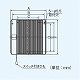 パナソニック 屋根裏・床下換気・サニタリー用換気扇 浴室用換気扇 同時給排形 プロペラファン 埋込寸法:200mm角 FY-15BAA2 画像3