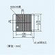 パナソニック 屋根裏・床下換気・サニタリー用換気扇 浴室用換気扇 排気 シロッコファン パイプφ75mm買換対応機種 FY-10U3 画像2