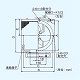 パナソニック インテリア形有圧換気扇 低騒音・自動運転形 温度センサー付 インテリアメッシュタイプ FY-30LST 画像3