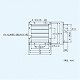 パナソニック 有圧換気扇 専用部材 固定式ガラリ 60cm用 ステンレス製 FY-GKX603 画像2