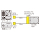 サンワサプライ 一体型シリアルATAケーブル 長さ30cm TK-PWSATA7-03 画像2
