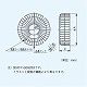 パナソニック 有圧換気扇 専用部材 保護ガード 40cm用 ステンレス製 ステンレス製専用 FY-GGXX403 画像2