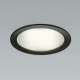コイズミ照明 LEDベースダウンライト 防雨型 600lmクラス 白熱球60W相当 温白色 埋込穴φ100mm 照度角65° ブラック AD45817L 画像1
