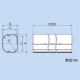 因幡電工 スリムダクトSD 配管化粧カバー 66タイプ グレー SD-66-G 画像2