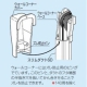 因幡電工 スリムダクトSD ウォールコーナー 壁面取り出し用 100タイプ グレー SW-100-G 画像4