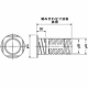 因幡電工 NEW貫通スリーブ NFP-60 画像2