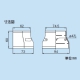 因幡電工 異径ジョイント アイボリー LDR-90-70-I 画像3