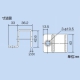 因幡電工 ブラケット用チャンネル取付金具 表面処理:クロメート 屋内専用 LBU-1 画像3