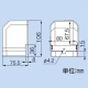 因幡電工 スリムダクトMD MD立面アウトミニコーナー90° 75タイプ ネオホワイト MCOM-75 画像3