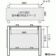 日晴金属 PCキャッチャー 二段/平地高置用 高さ1480mm 平地二段ねじない組立 溶融亜鉛メッキ仕上げ 《goシリーズ》 PC-NJ30W 画像4